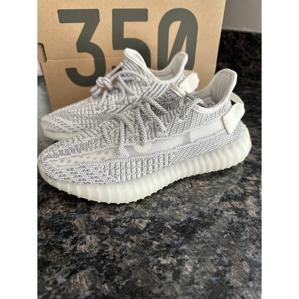 Adidas Yeezy Boost 350 V2 Static Non Reflective Sz 4.5  Zebra Beluga Foam New